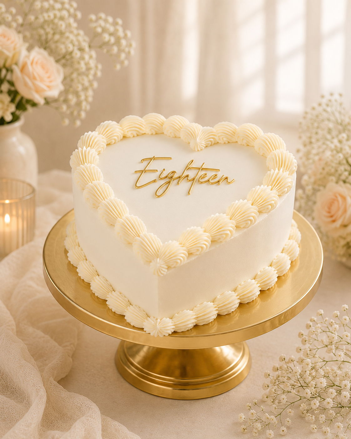 Sweet Eighteen celebration cake