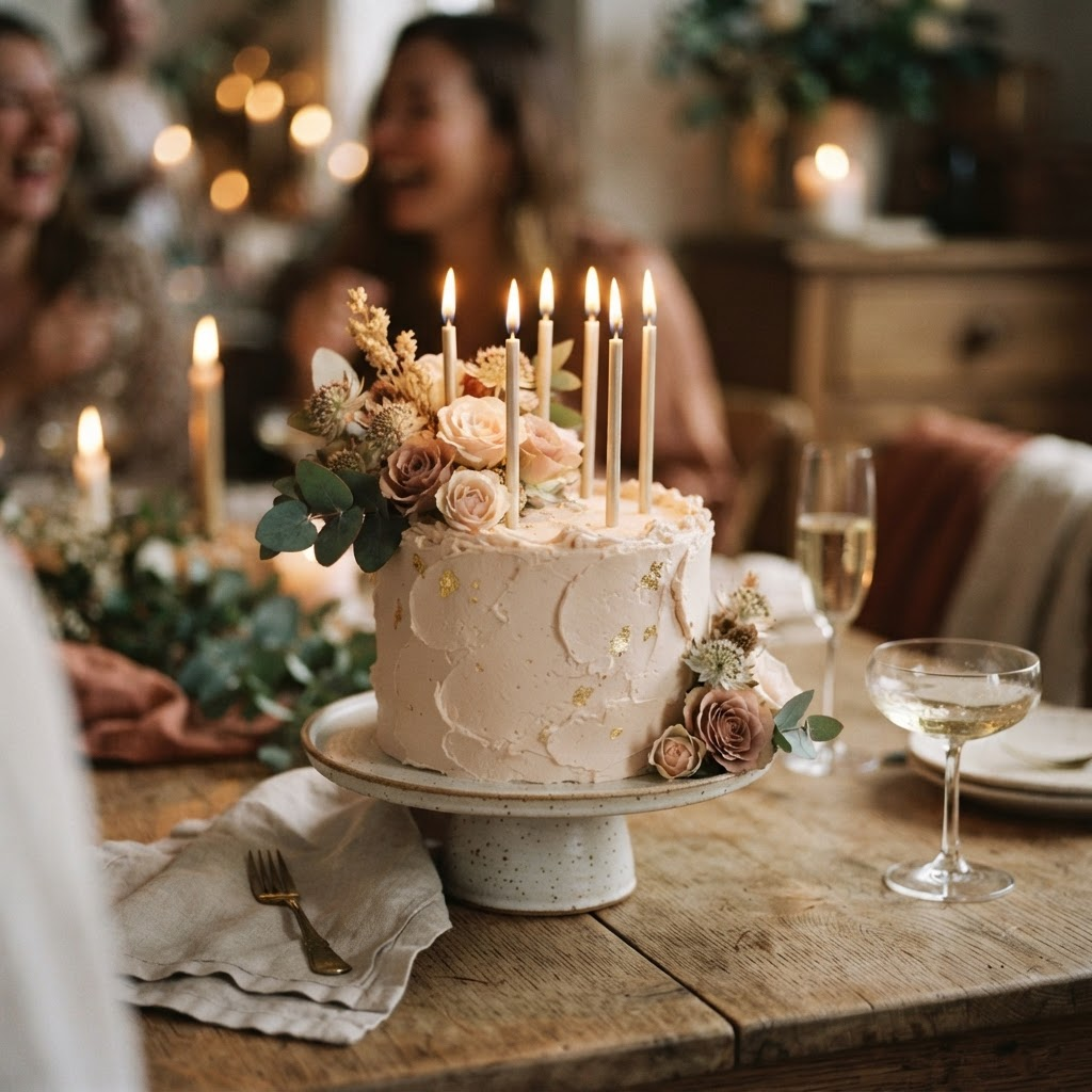 Birthdays celebration cake